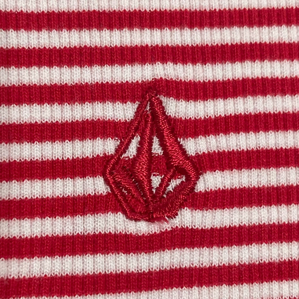 VOLCOM 🌹 Striped Ribbed Maxi Dress - Picture 9 of 14
